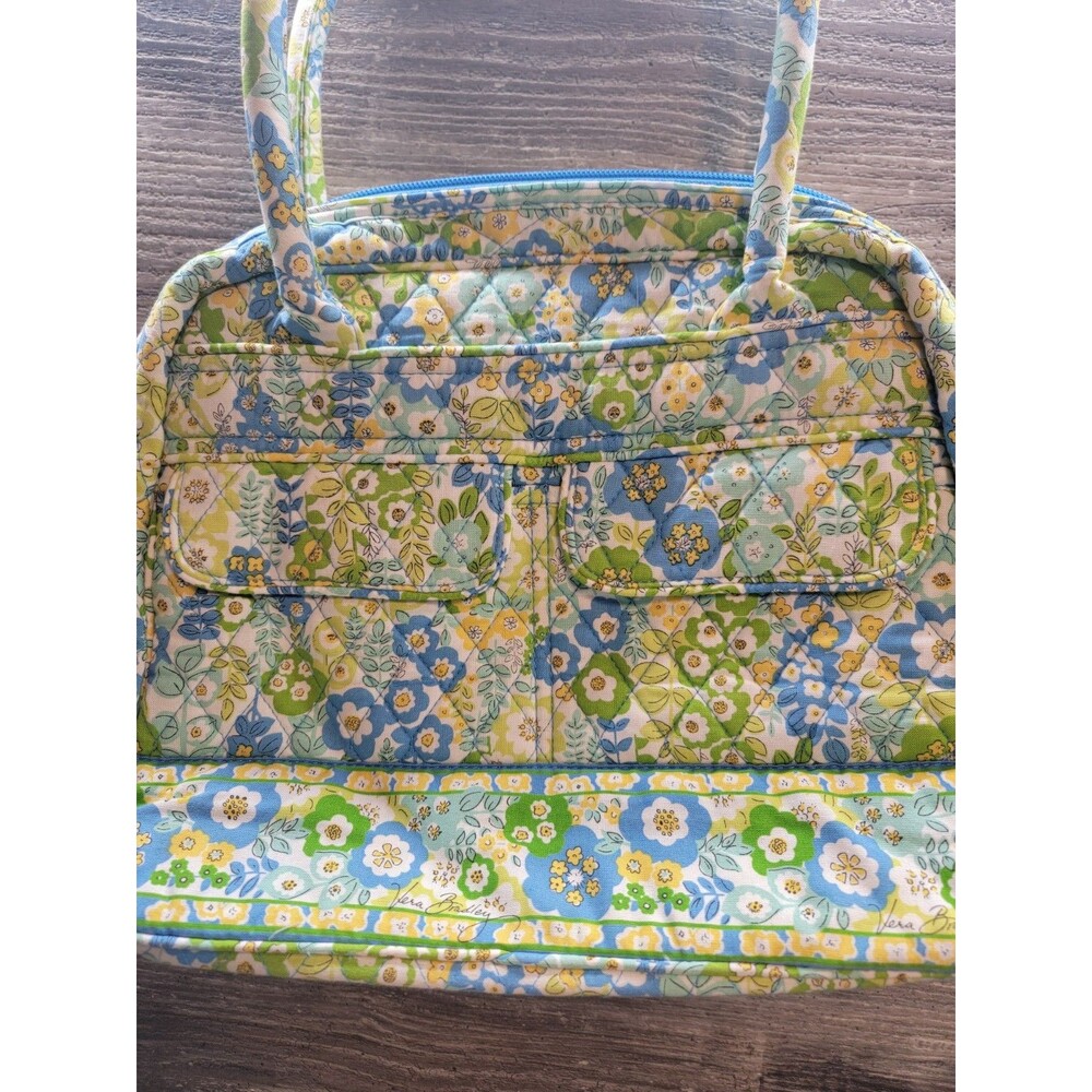 Vera Bradley Retired English Meadows “Bowler Bag” EUC - Picture 3 of 7